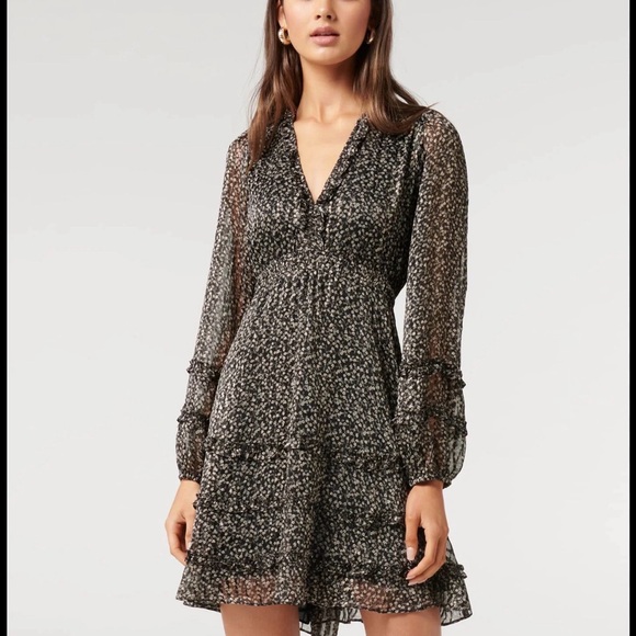 Ever New Ruby Ruffle Mini Dress - Picture 4 of 4